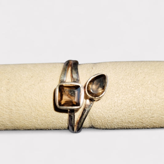 Rauchquarz Ring