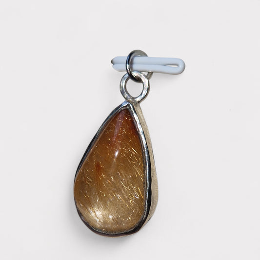 Rood Goud Rutiel Hanger