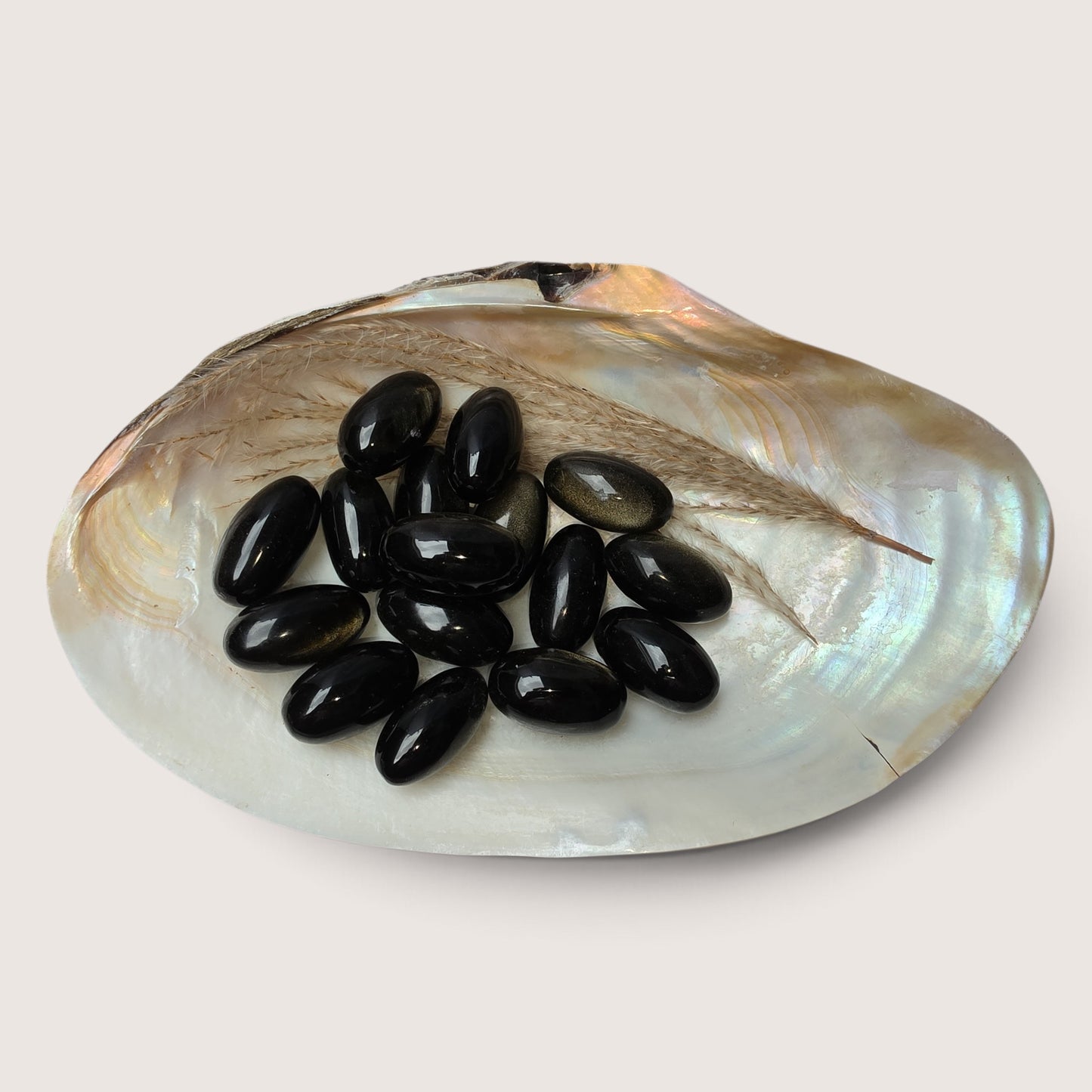 Goud Obsidiaan Shiva