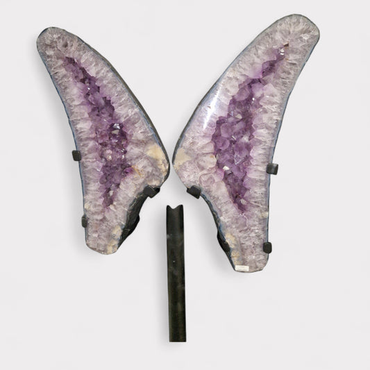 Amethyst Butterfly on stand (Brazil)