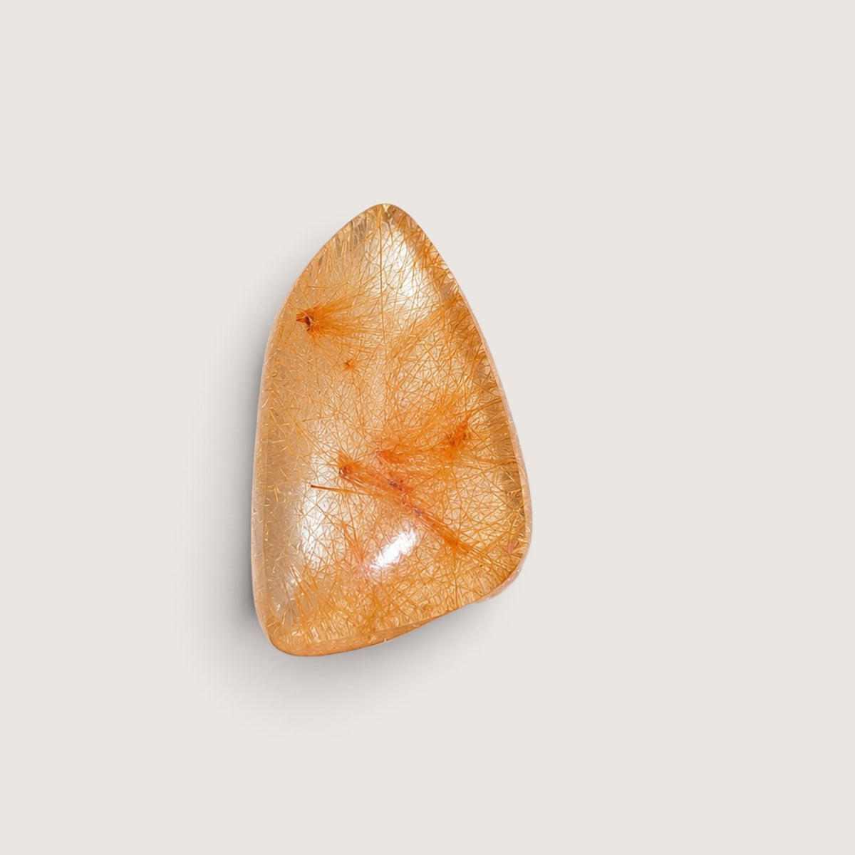 Rode / Goud Rutiel Cabochon