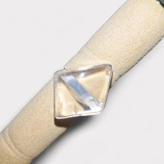 Optischer Calcit Ring