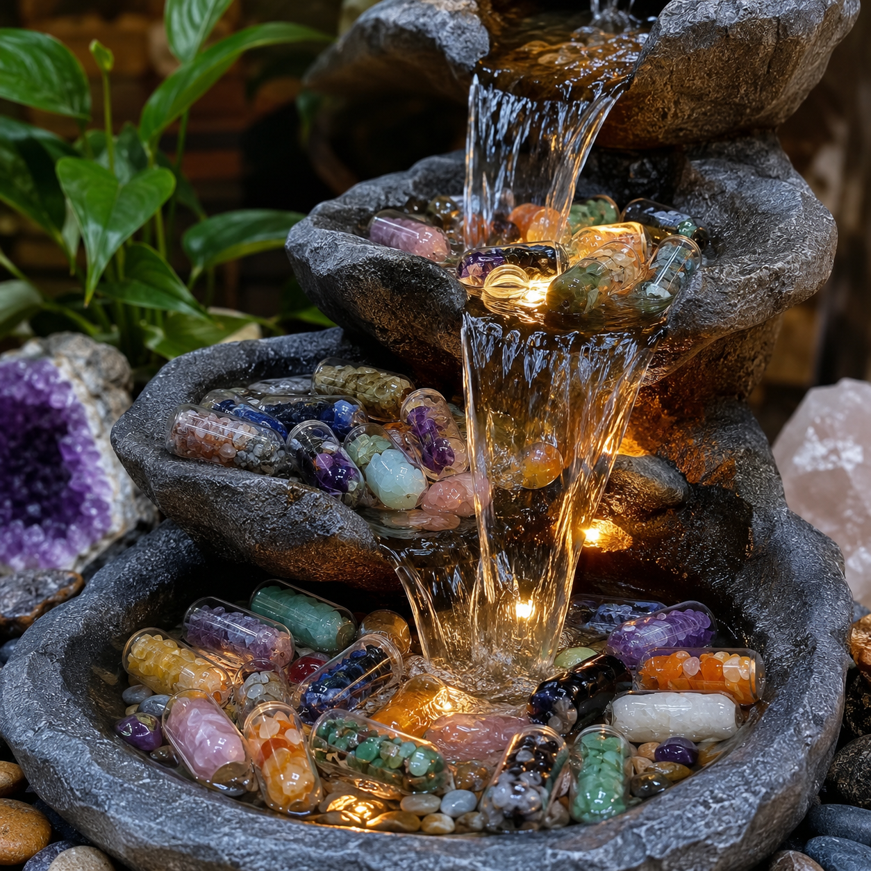 Crystal Capsuls Fontein