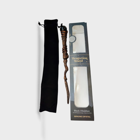Protection wand Zwarte Obsidiaam