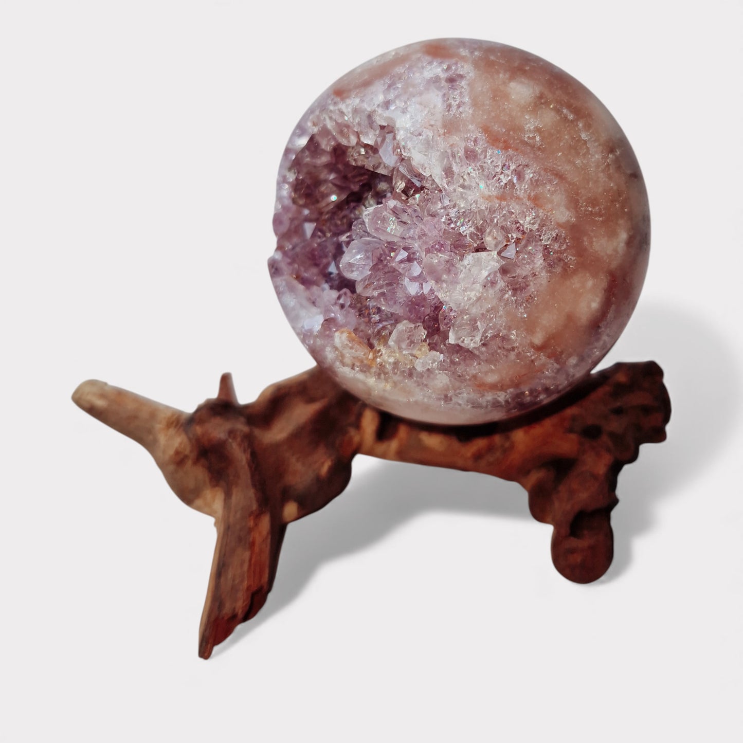 Roze Amethyst (Chalcedeoon) Bol