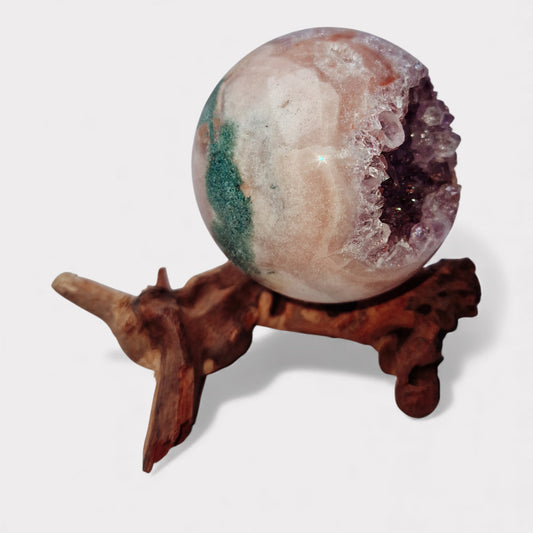 Roze Amethyst (Chalcedeoon) Bol