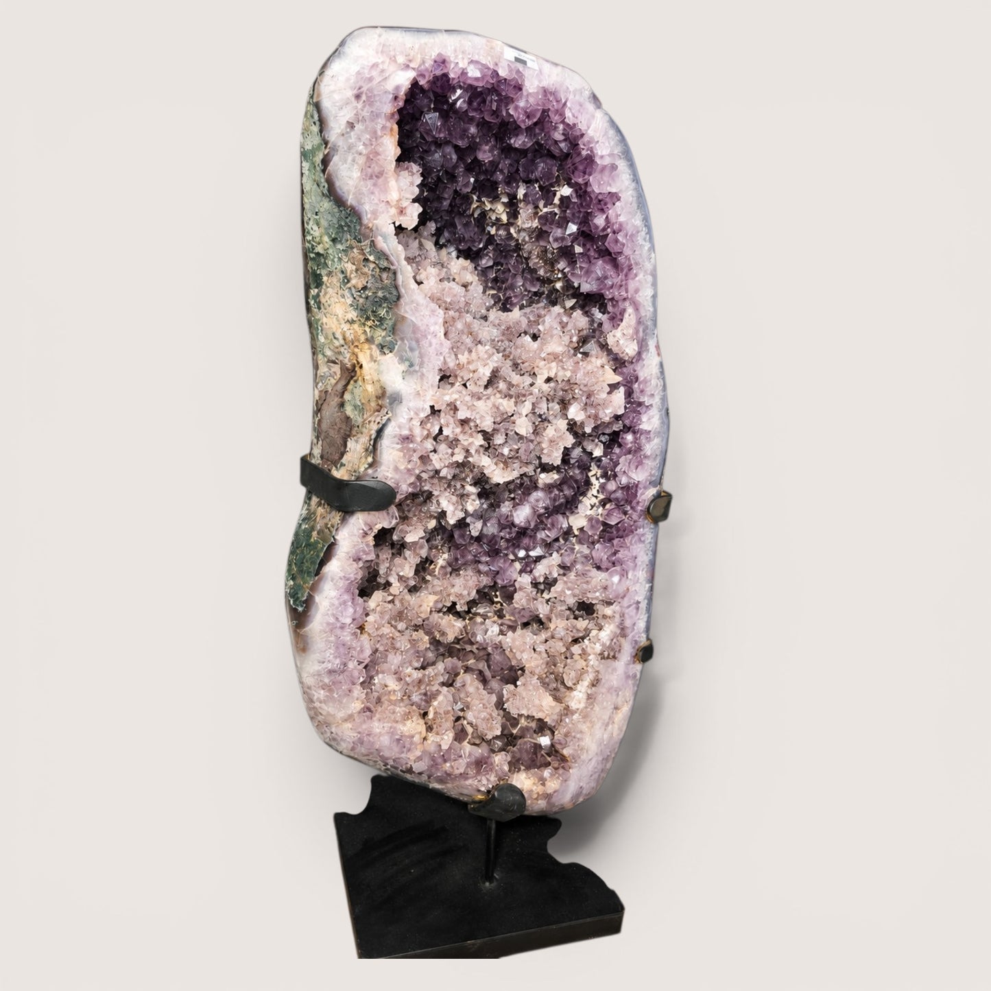 Amethyst met Rookkkwarts Statement uit Brazilie