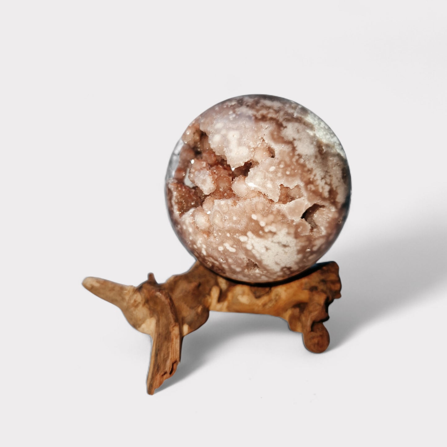 Roze Chalcedoon (Amethyst) Bol Brazilie