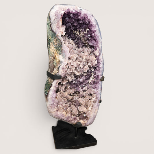 Amethyst met Rookkkwarts Statement uit Brazilie