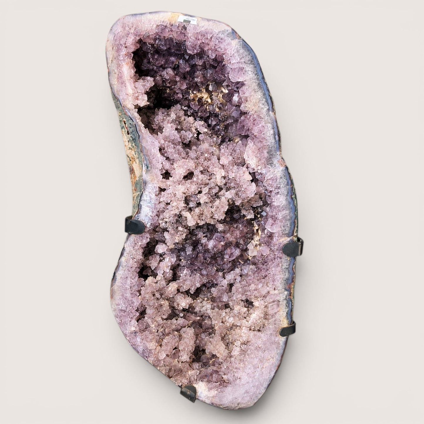 Amethyst met Rookkkwarts Statement uit Brazilie
