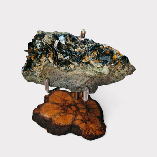 Raw Hematite on matrix