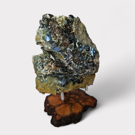 Raw Hematite on matrix