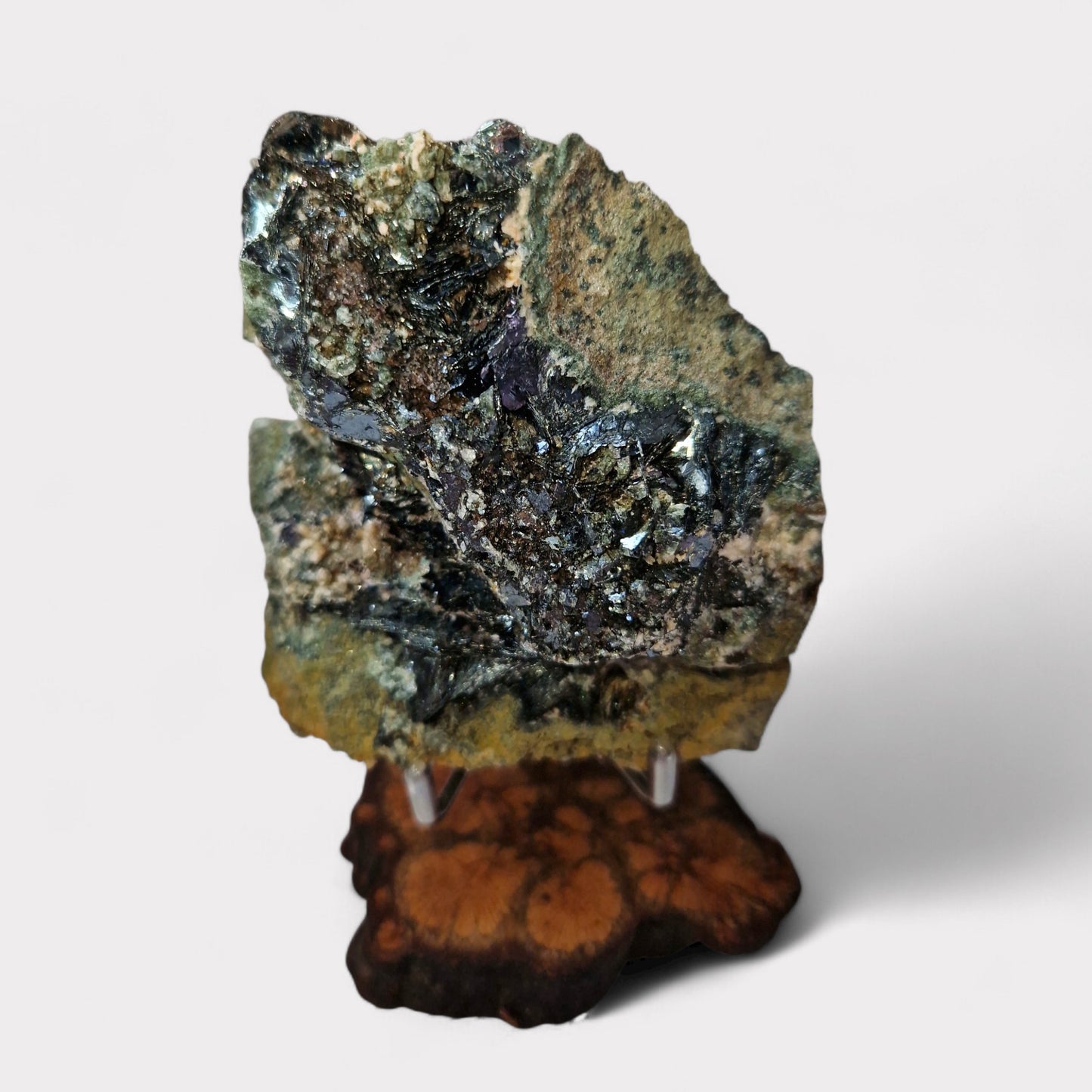 Raw Hematite on matrix