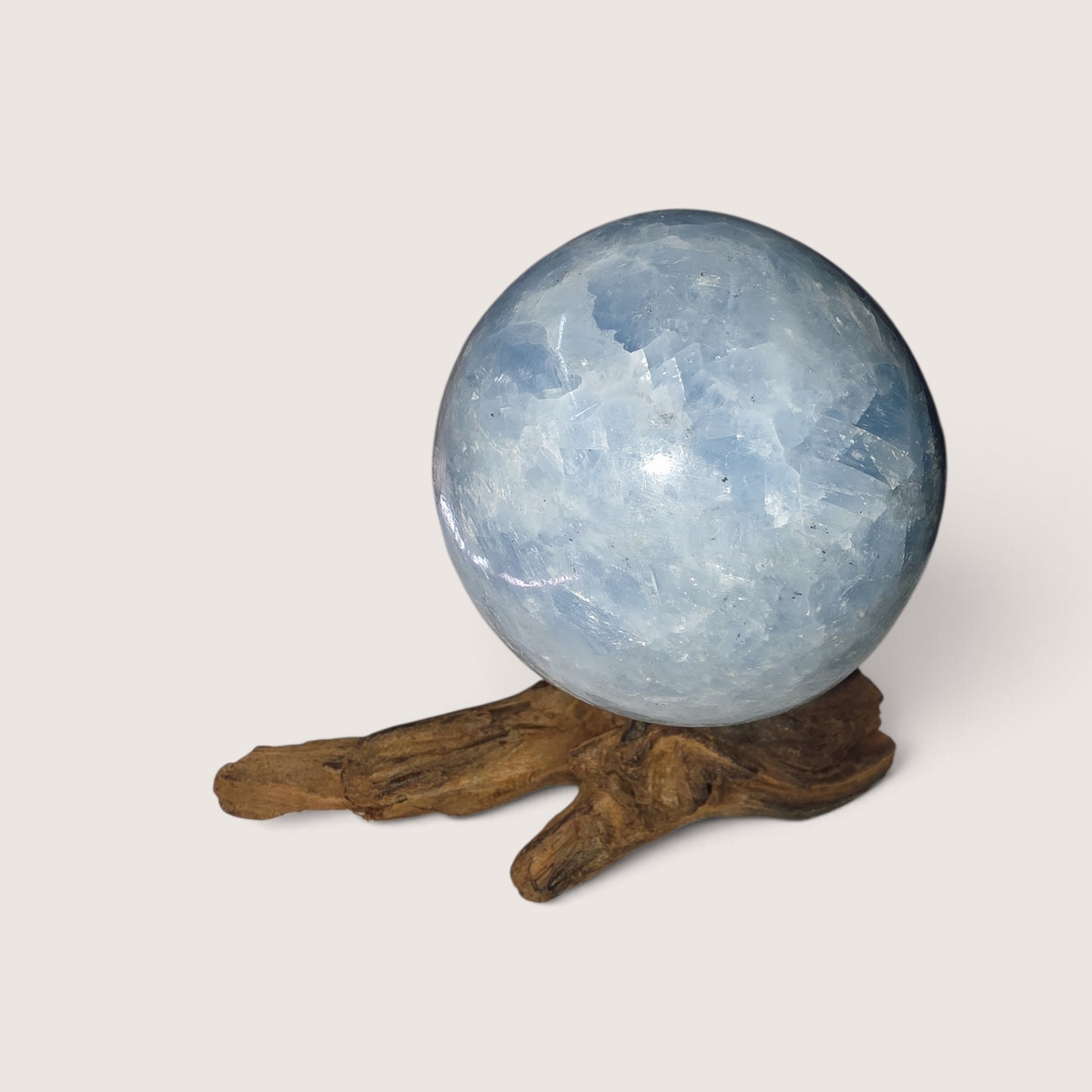 Blauwe Calciet Bol