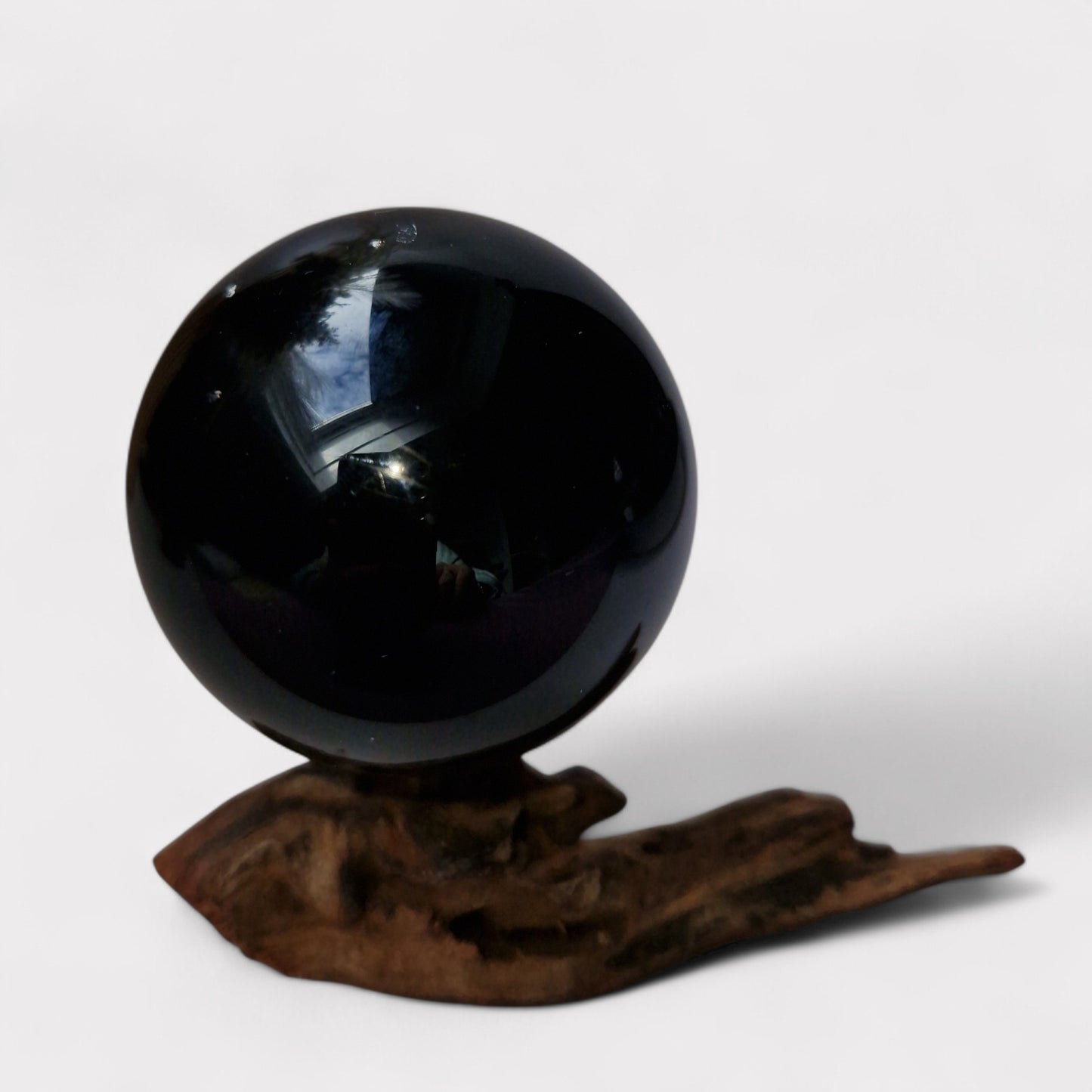 Zwarte Obsidiaan Bol