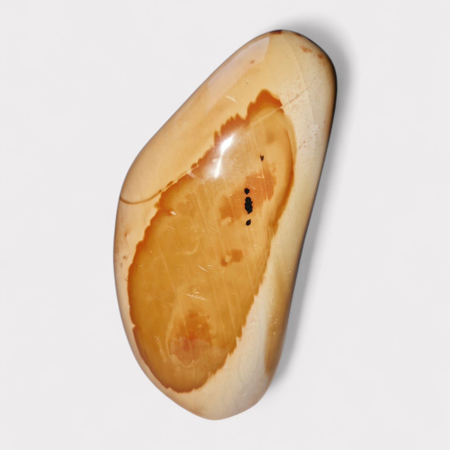 Polychroom Jaspis Sculptuur