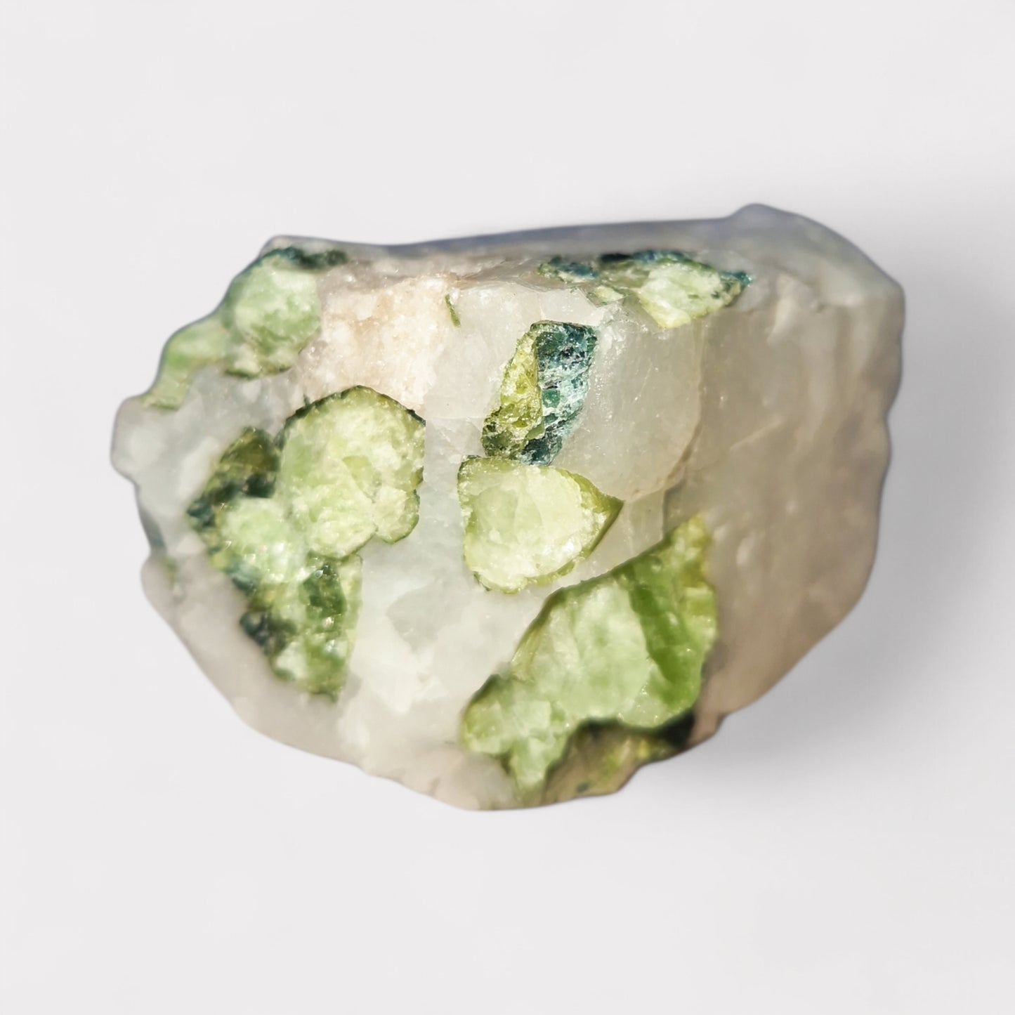 Water Toermalijn in kwarts uit Brazilie