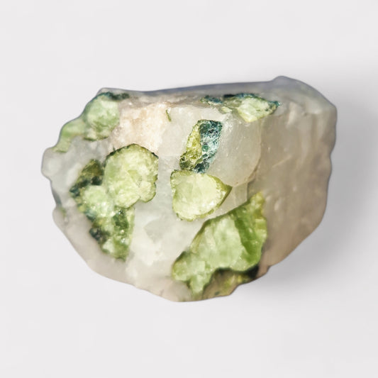 Water Toermalijn in kwarts uit Brazilie