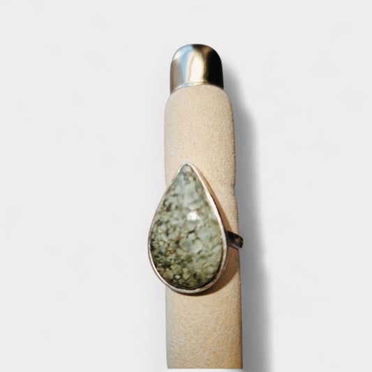 Granaat met Wollastoniet ring