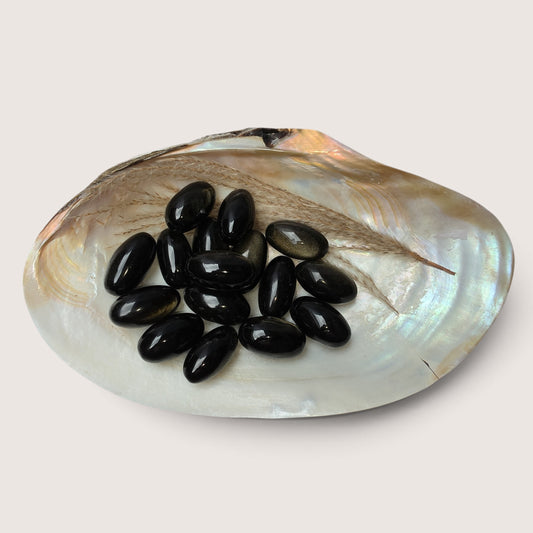 Goud Obsidiaan Shiva