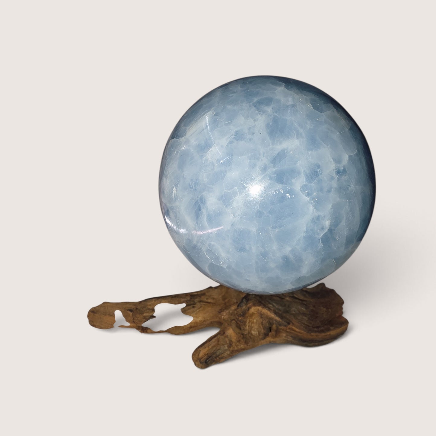 Blauwe Calciet Bol