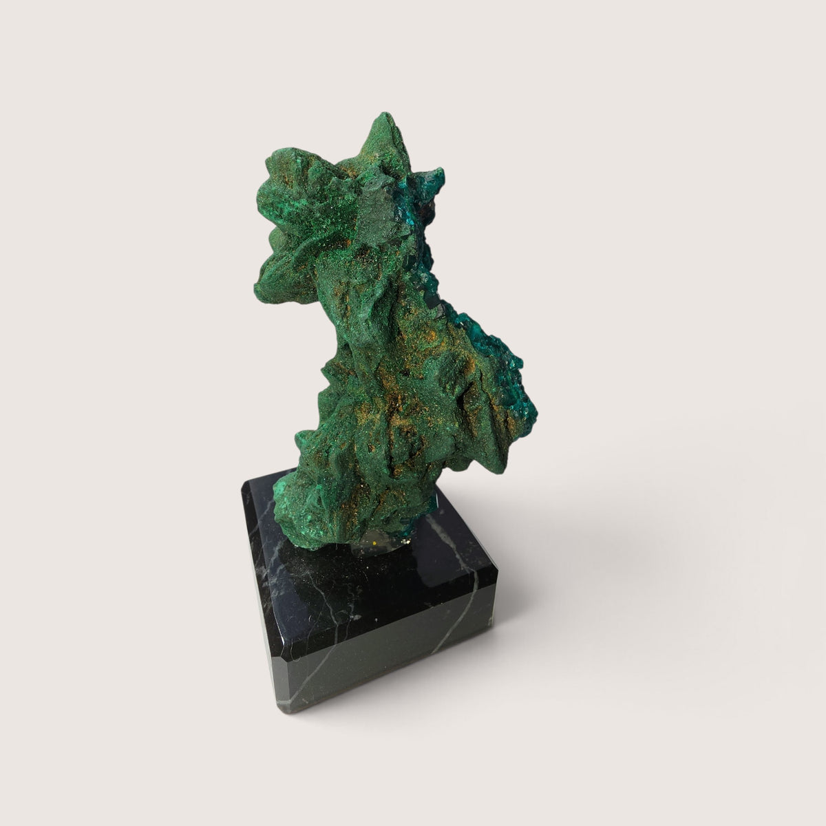 Dioptaas met Malachiet free form ( exclusief stuk)