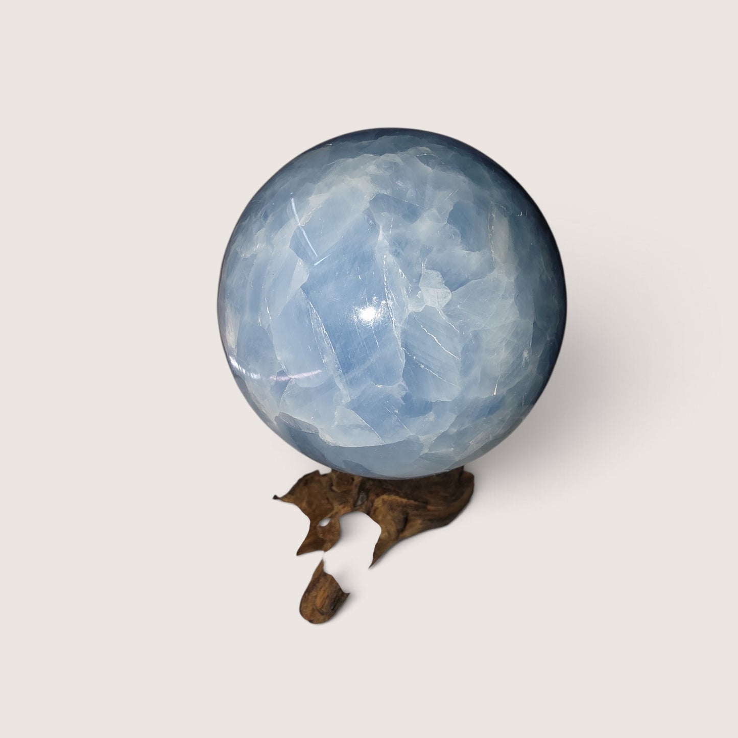 Blauwe Calciet Bol