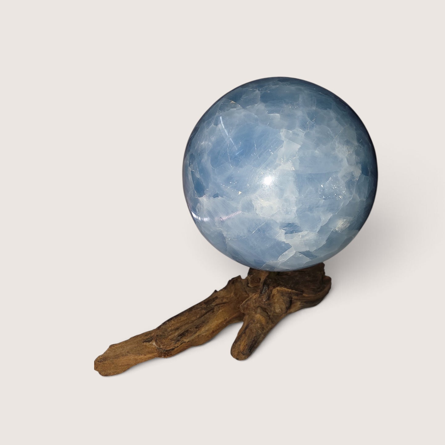 Blauwe Calciet Bol