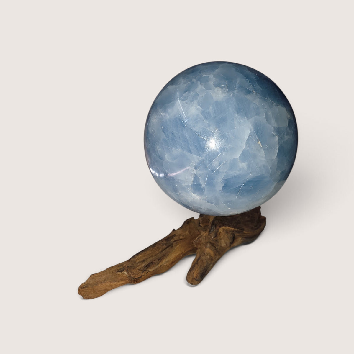 Blauwe Calciet Bol