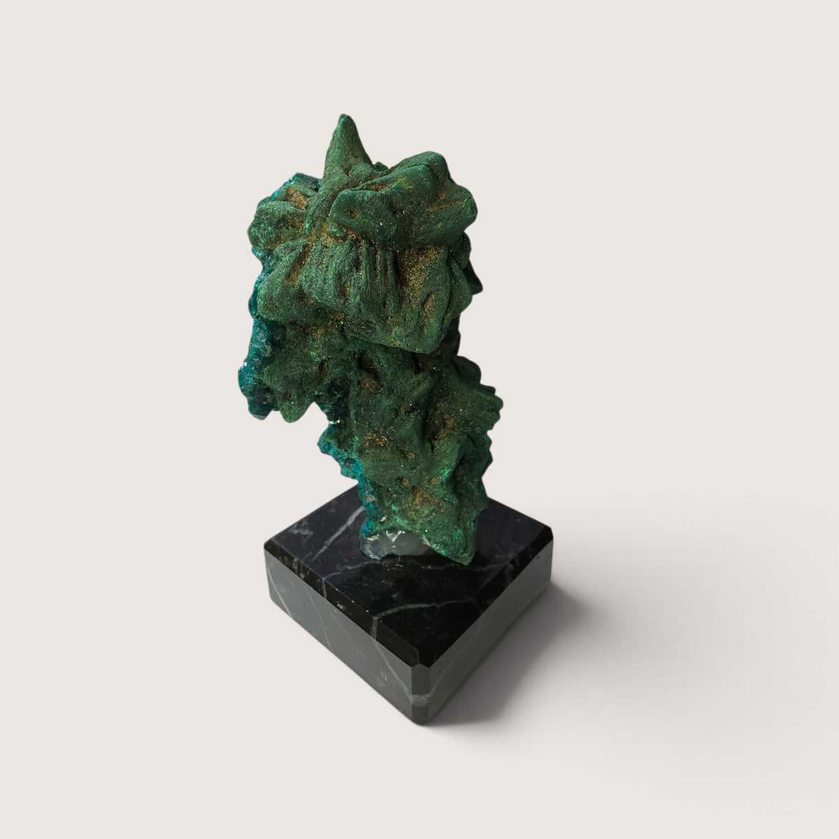 Dioptaas met Malachiet free form ( exclusief stuk)