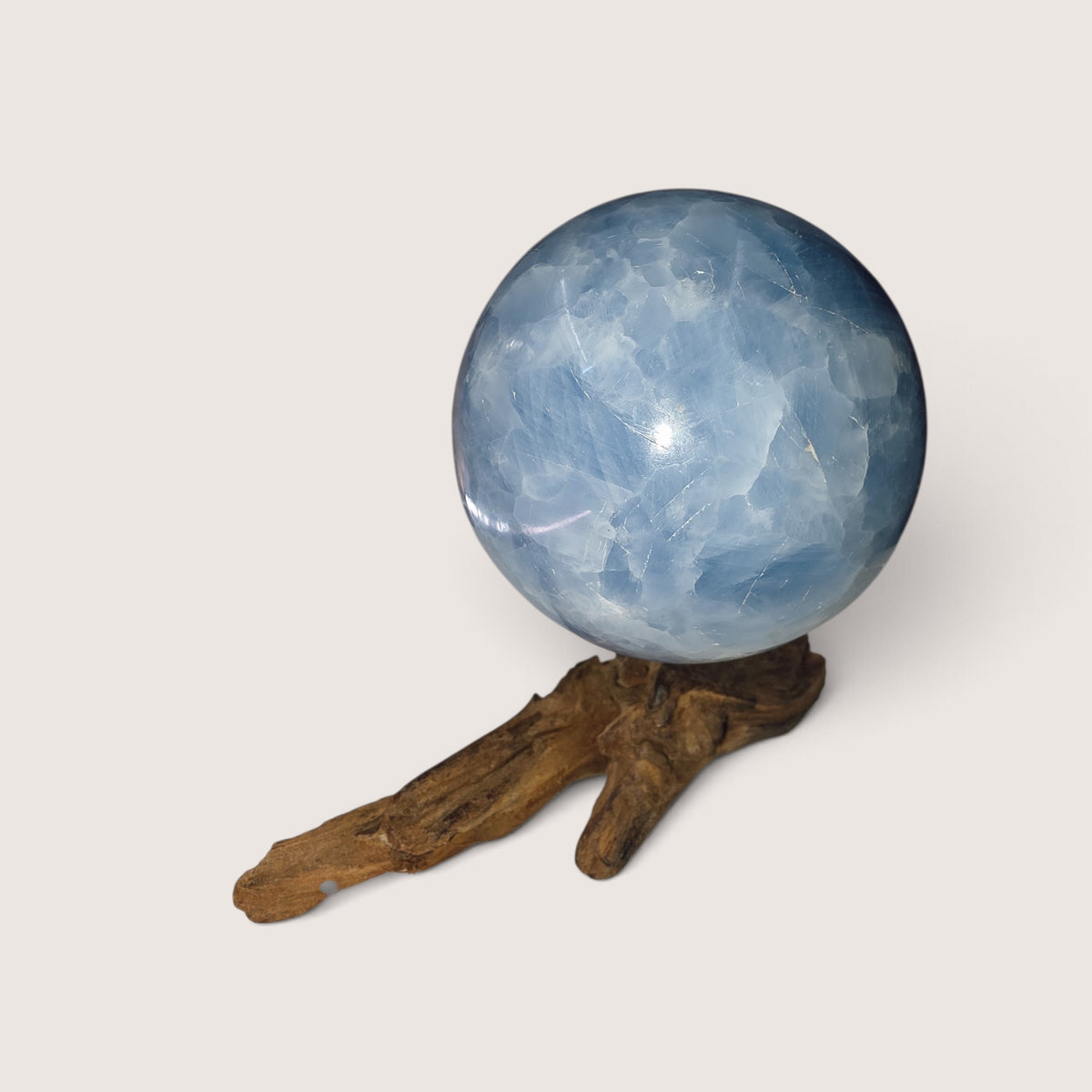 Blauwe Calciet Bol
