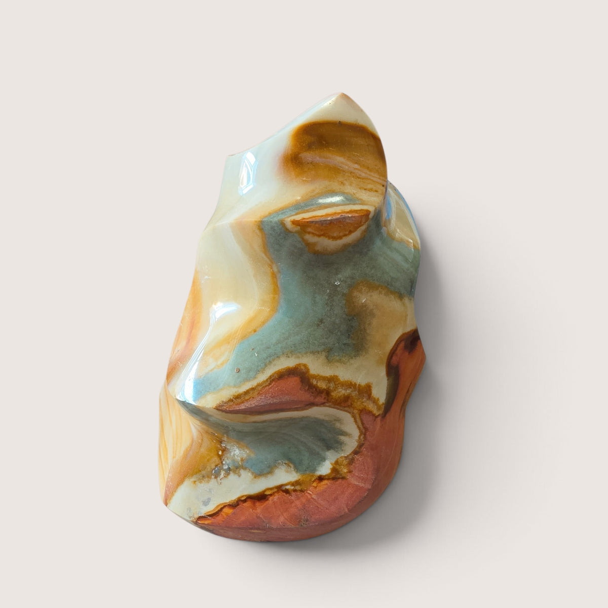 Polychroom Japsis Sculptuur