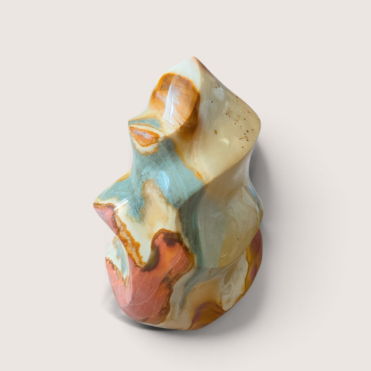 Polychroom Japsis Sculptuur