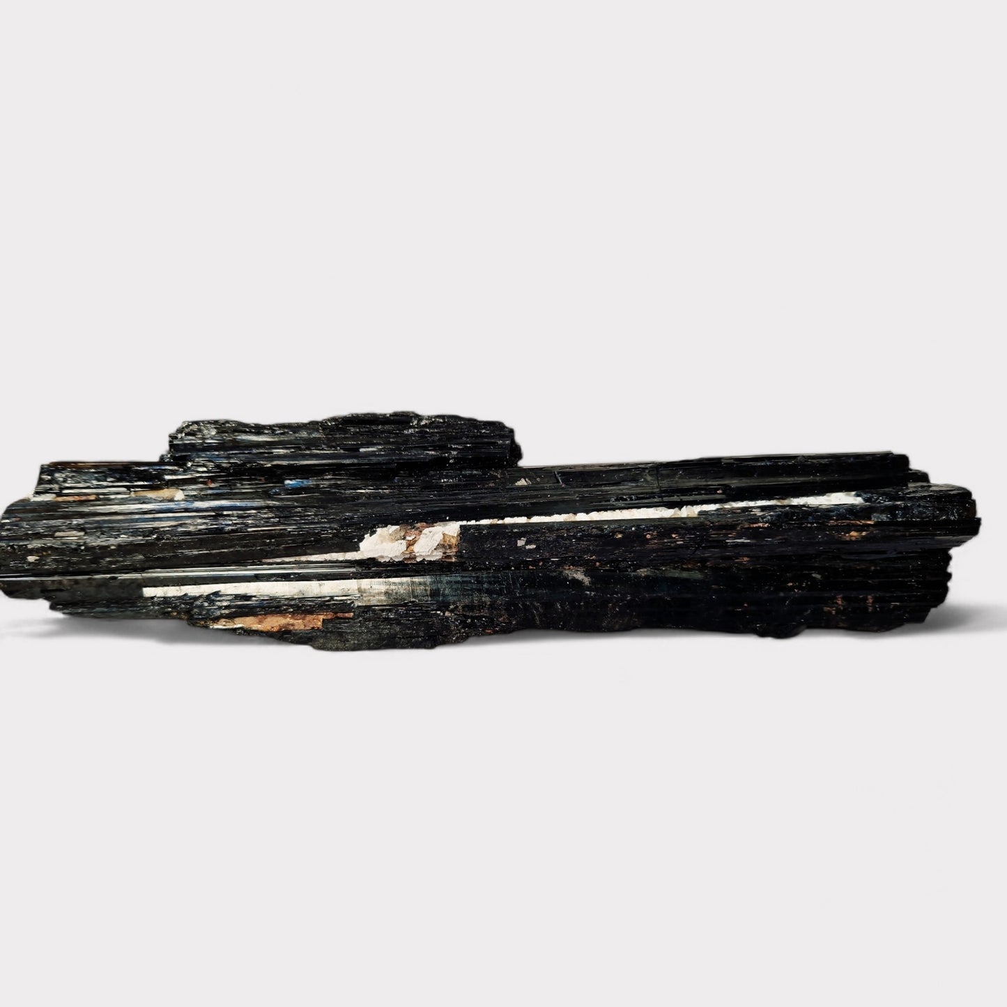Black Tourmaline with Mica and Quartz (Brazil)