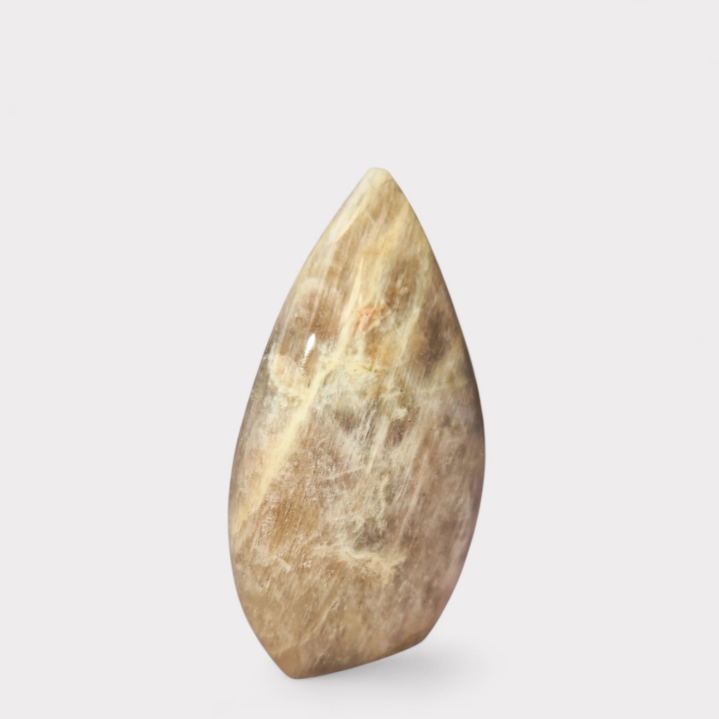 Perzik maansteen Sculptuur