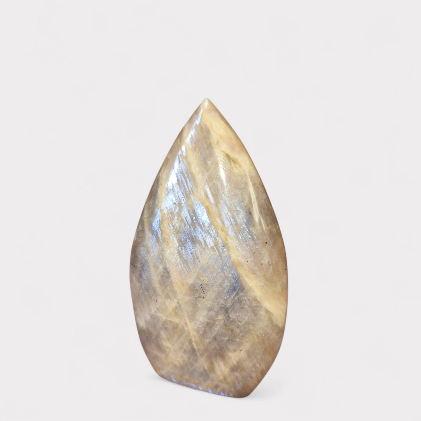 Perzik maansteen Sculptuur