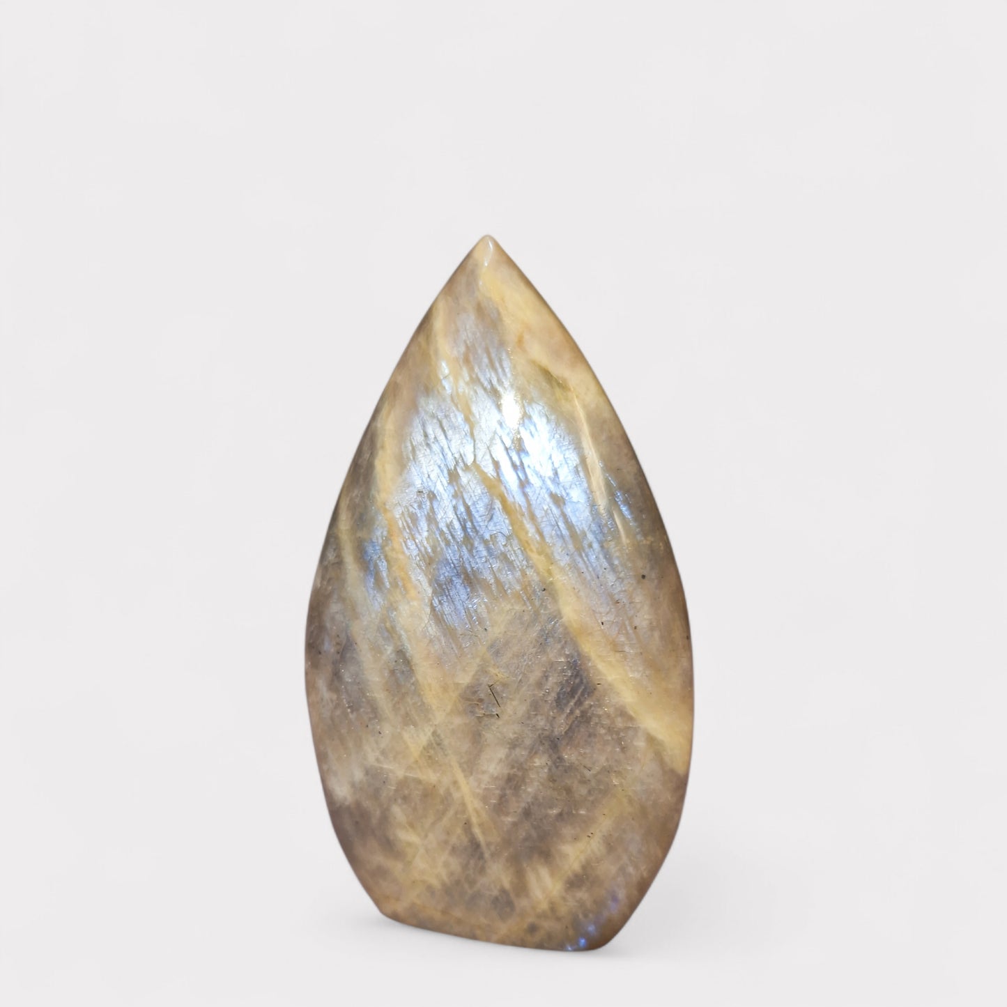 Perzik maansteen Sculptuur