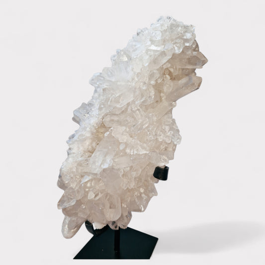 Bergkristal Cluster op standaard (Brazillie)