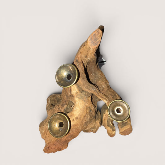 Houten bollen standaard (3 Bollen)