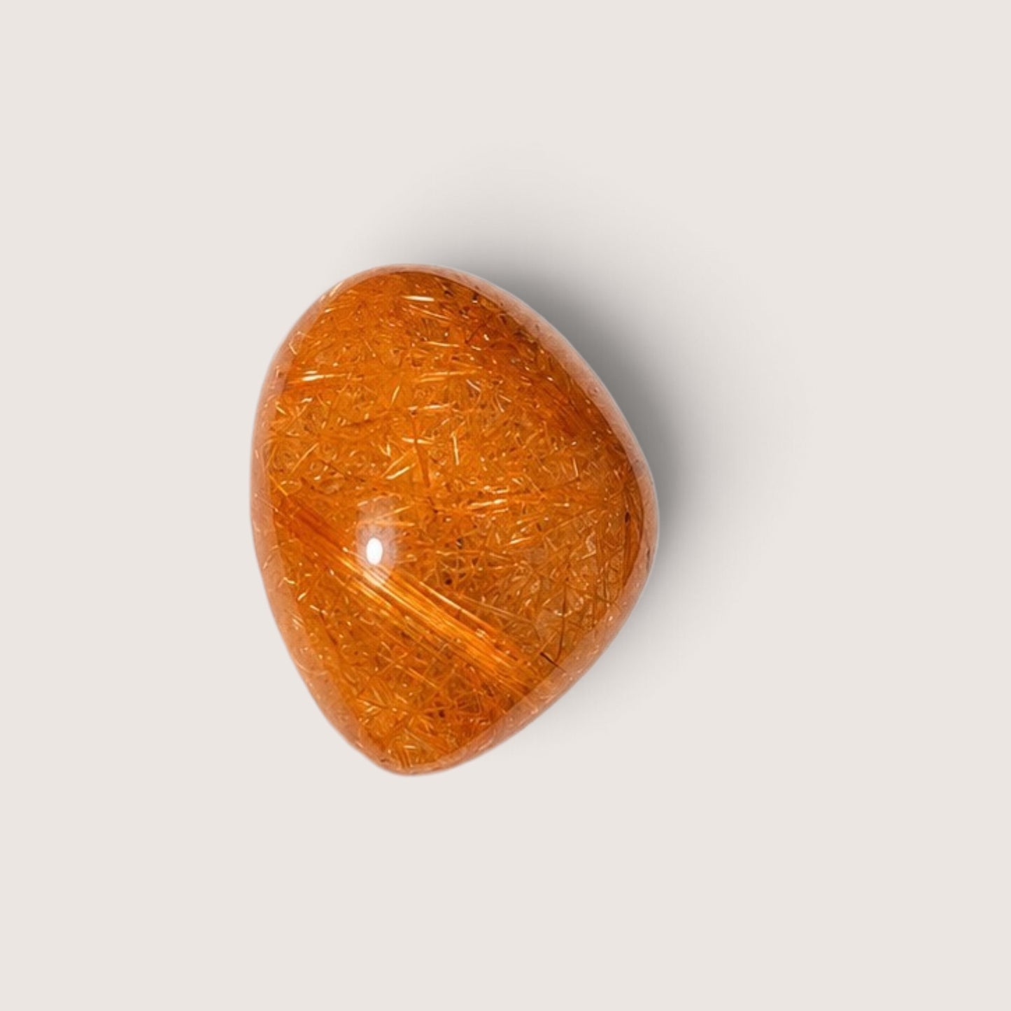 Goud / Rood Rutiel Cabochon