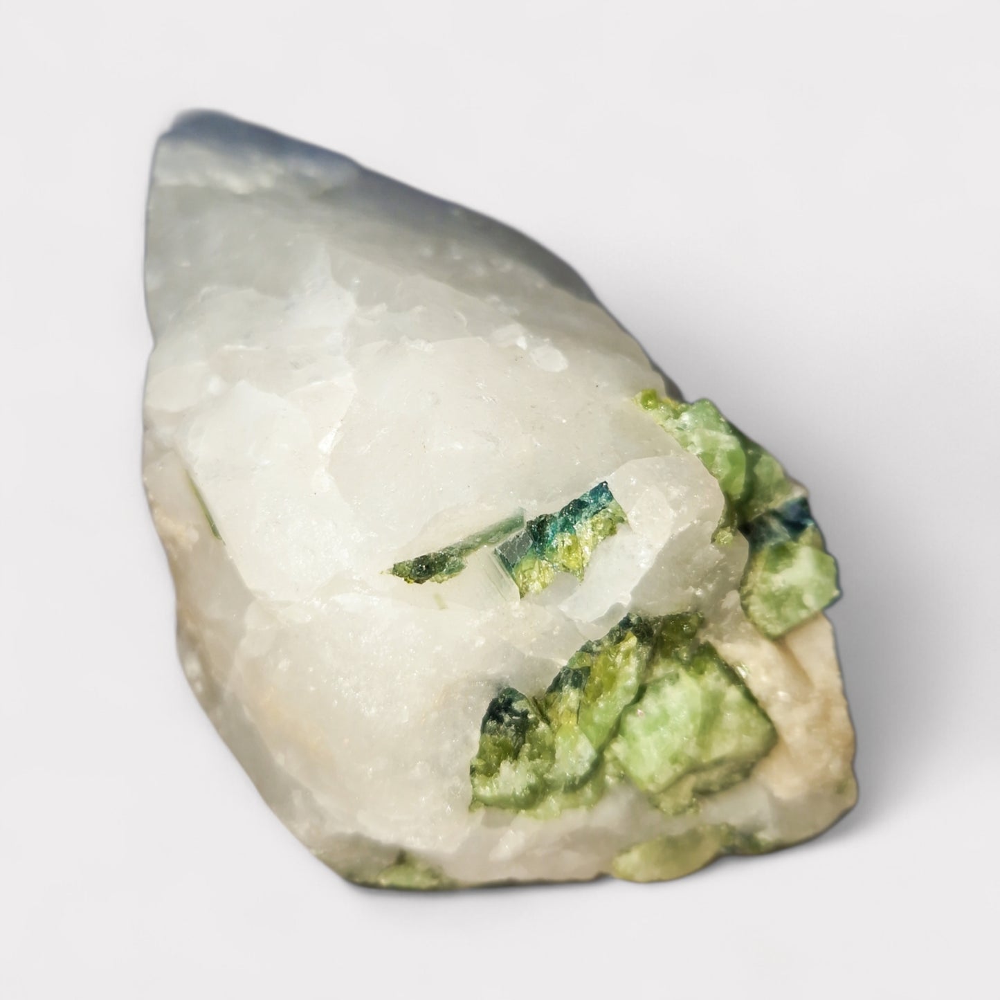 Water Toermalijn in kwarts uit Brazilie