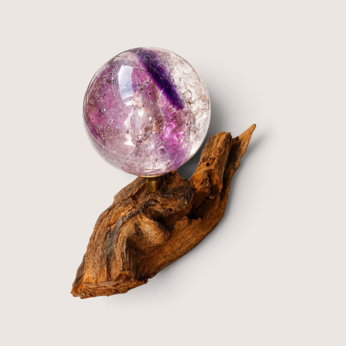 Amethyst met Phantom (UV)