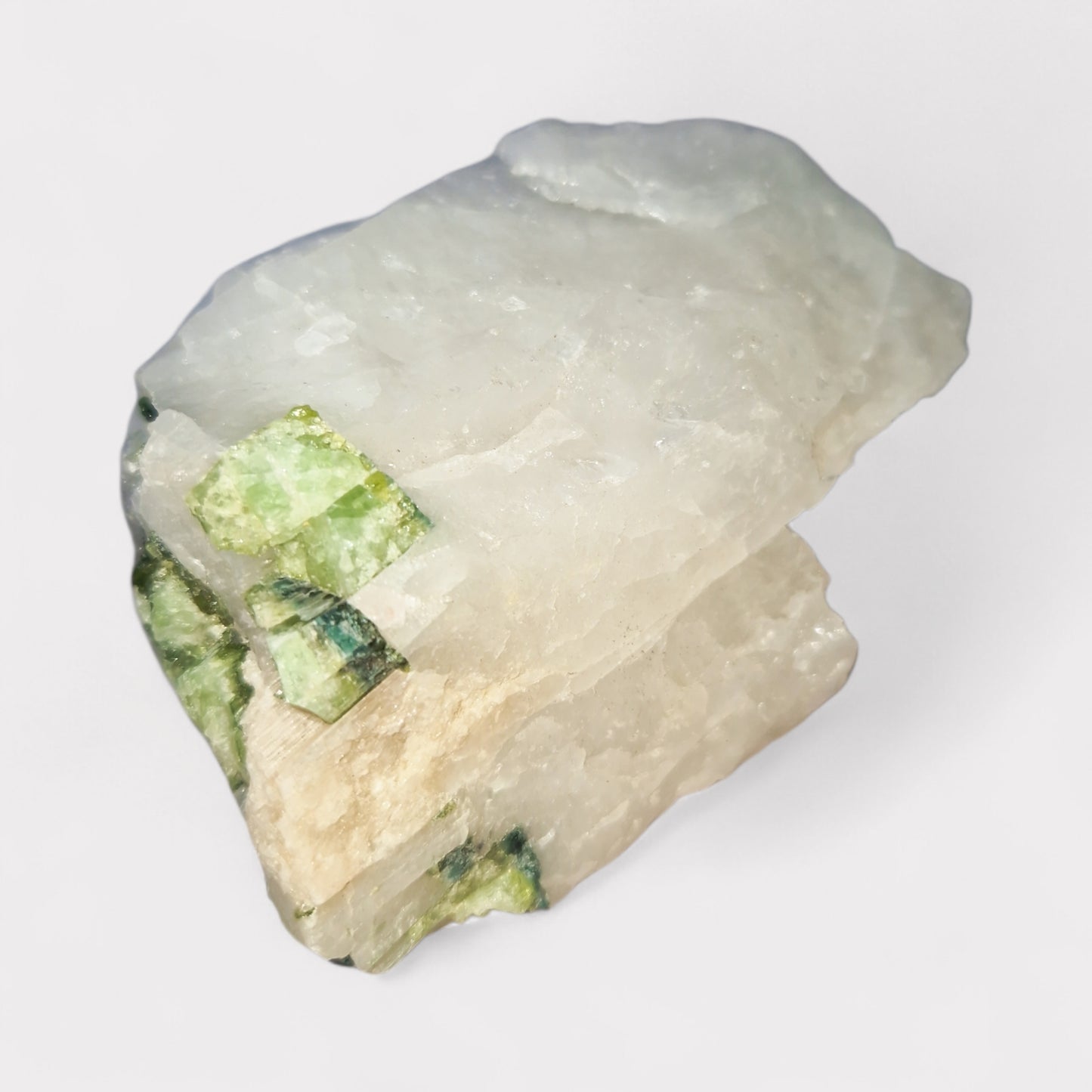 Water Toermalijn in kwarts uit Brazilie