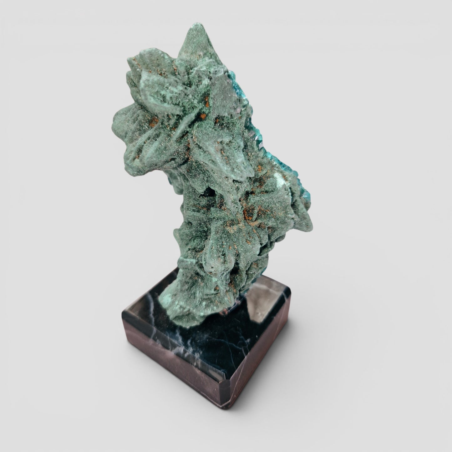 Dioptaas met Malachiet free form ( exclusief stuk)