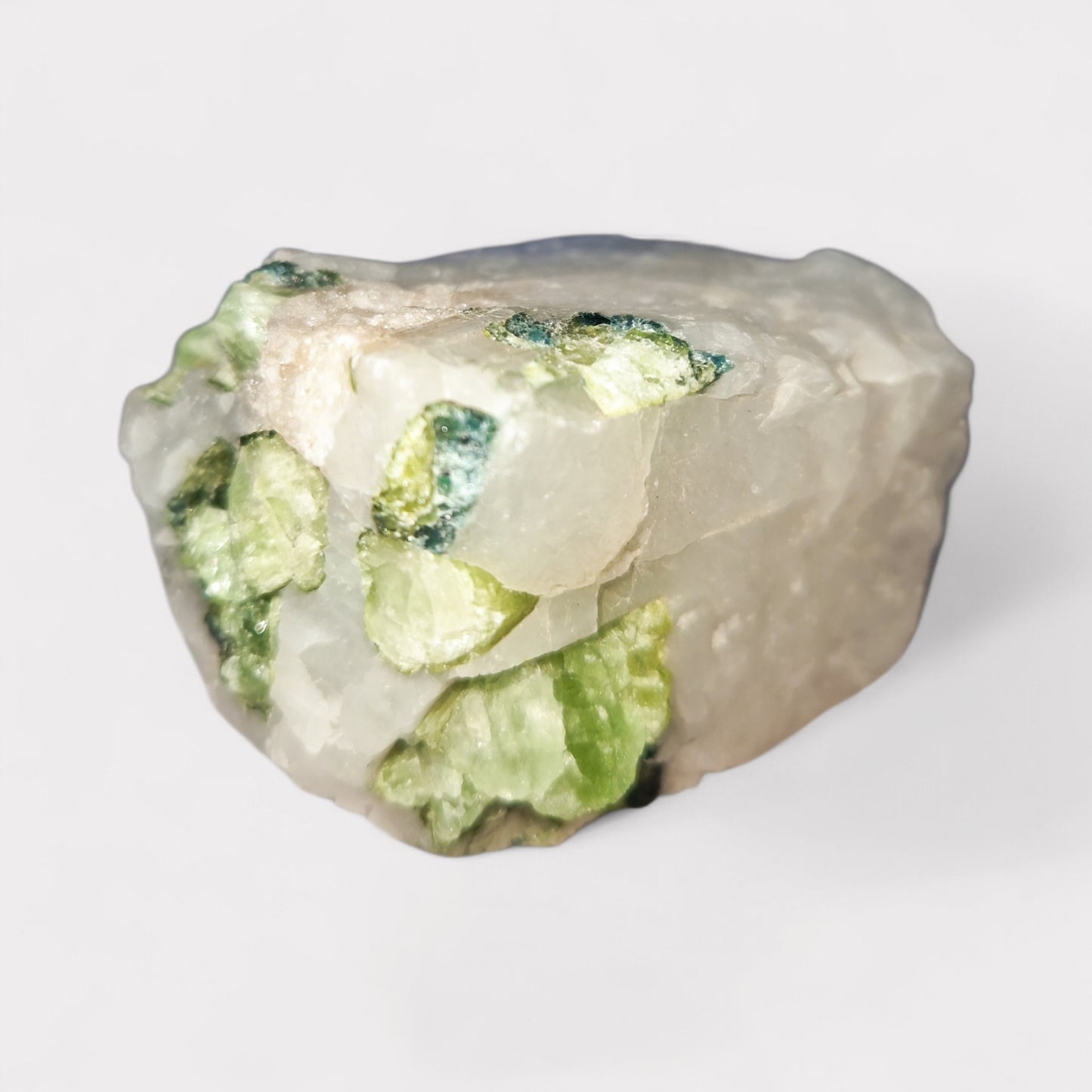 Water Toermalijn in kwarts uit Brazilie