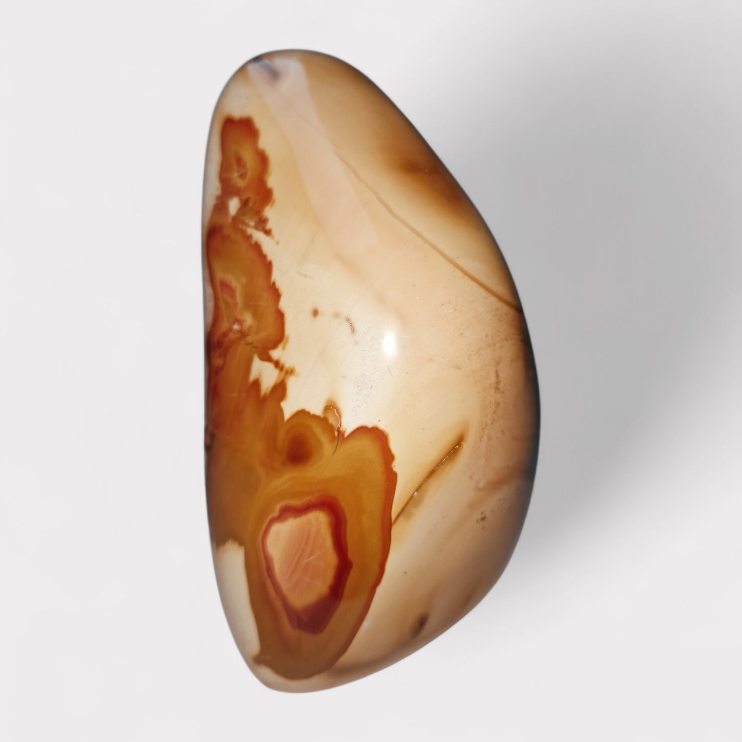 Polychroom Jaspis Sculptuur