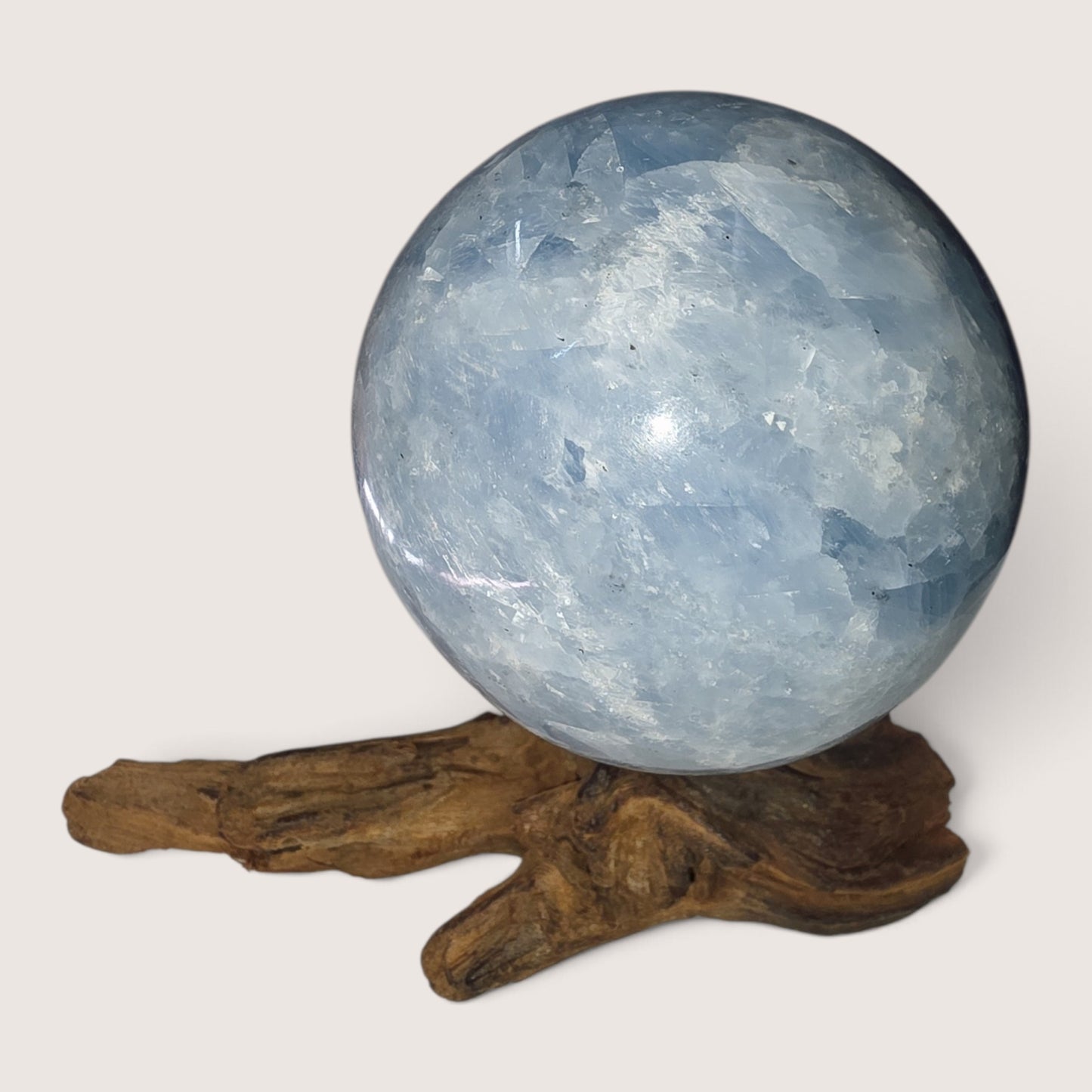Blauwe Calciet Bol