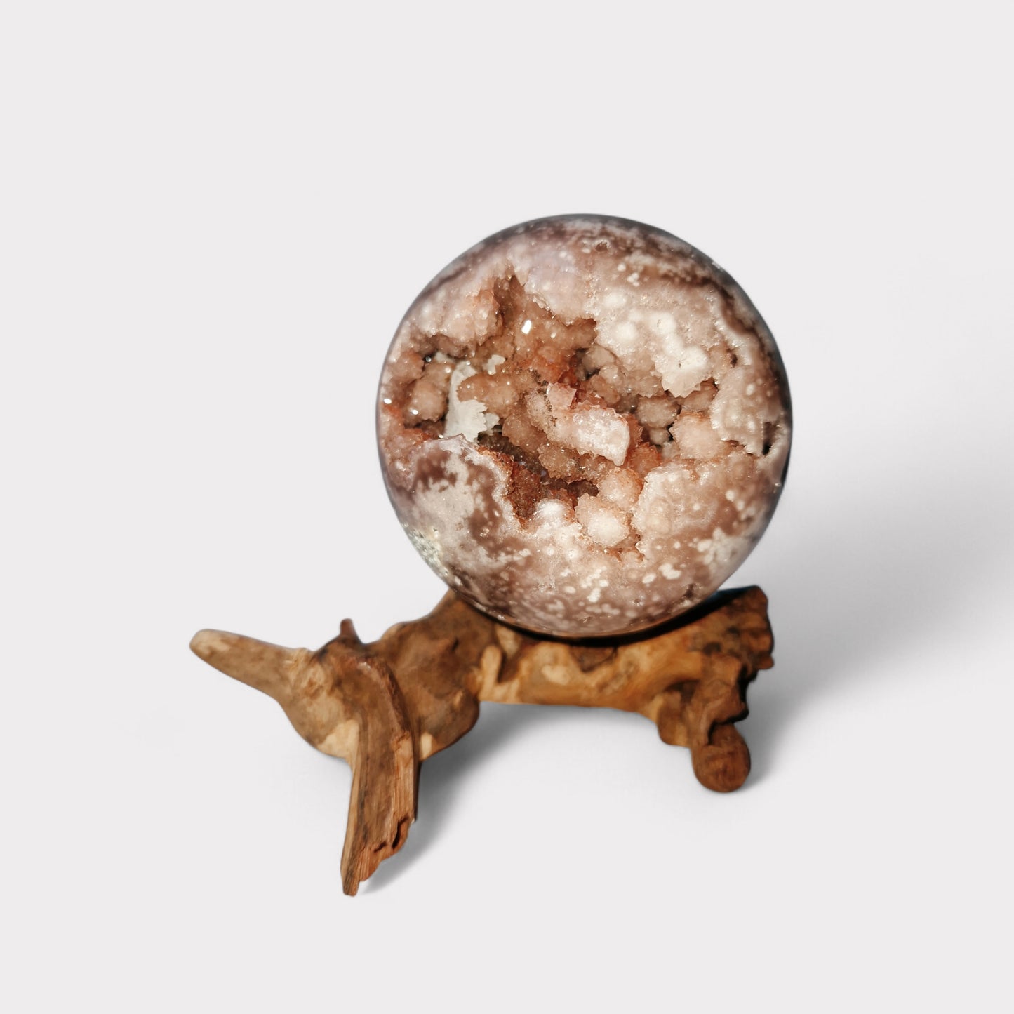 Roze Chalcedoon (Amethyst) Bol Brazilie