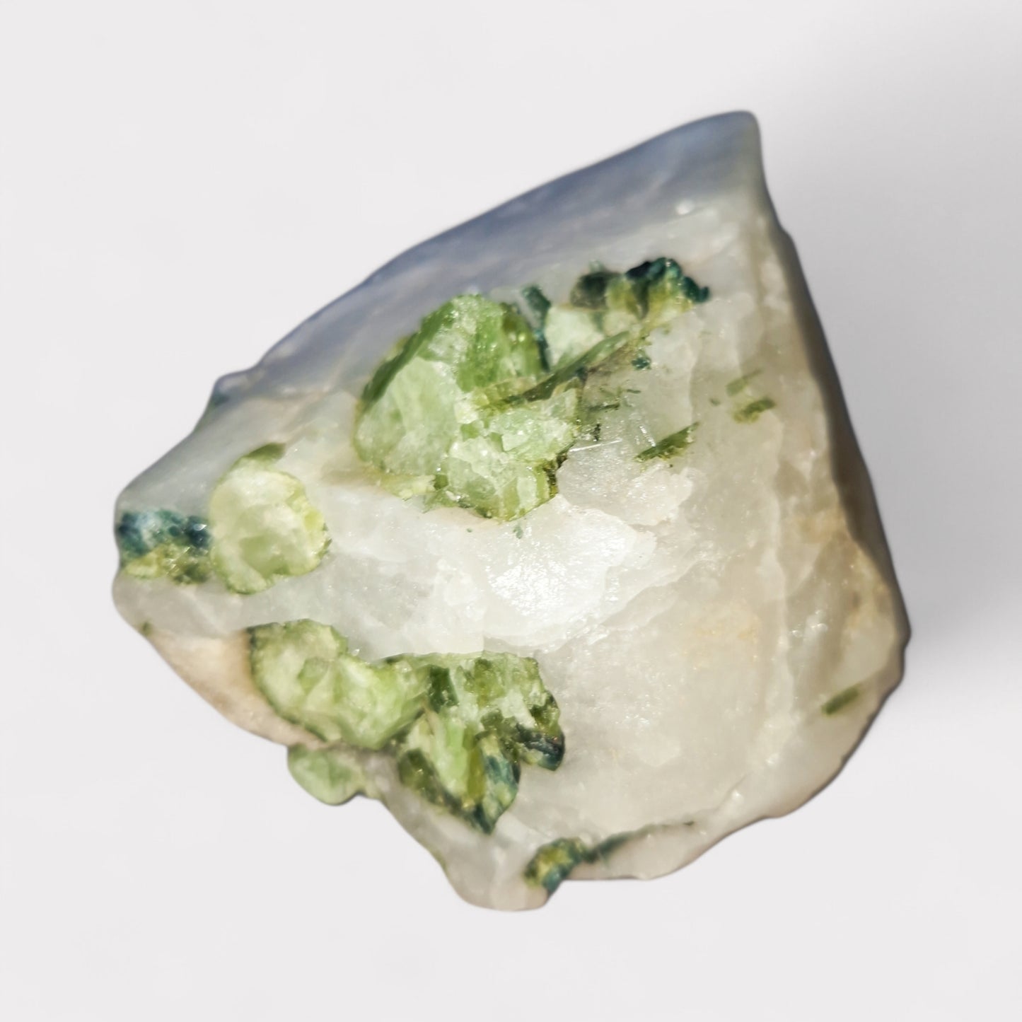 Water Toermalijn in kwarts uit Brazilie