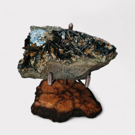 Raw Hematite on matrix